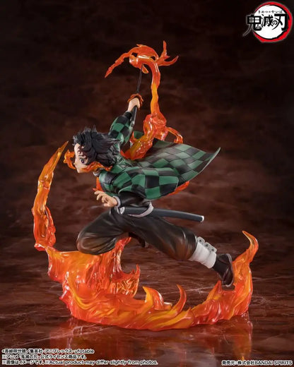 BANDAI - Demon Slayer Tanjiro Kamado Kyojuro Rengoku Sword Guard Figuartszero