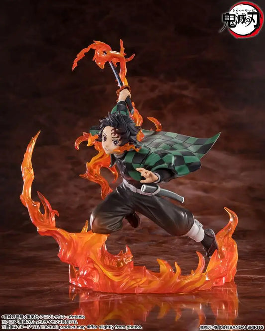 BANDAI - Demon Slayer Tanjiro Kamado Kyojuro Rengoku Sword Guard Figuartszero