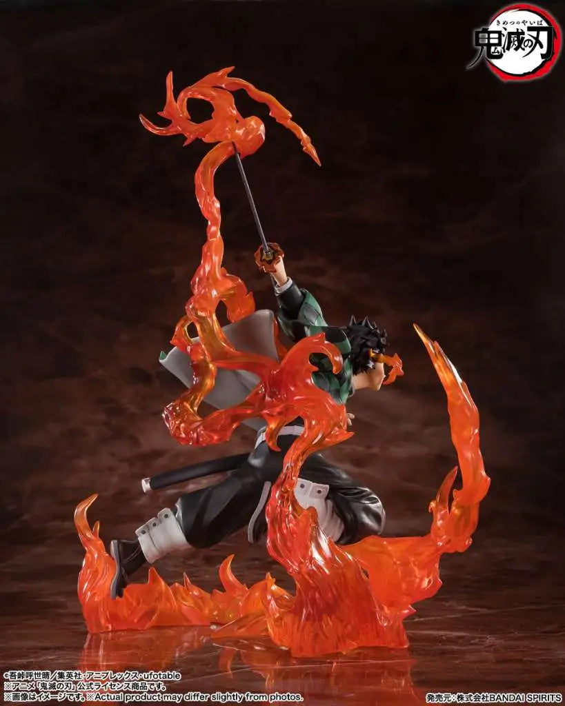 BANDAI - Demon Slayer Tanjiro Kamado Kyojuro Rengoku Sword Guard Figuartszero