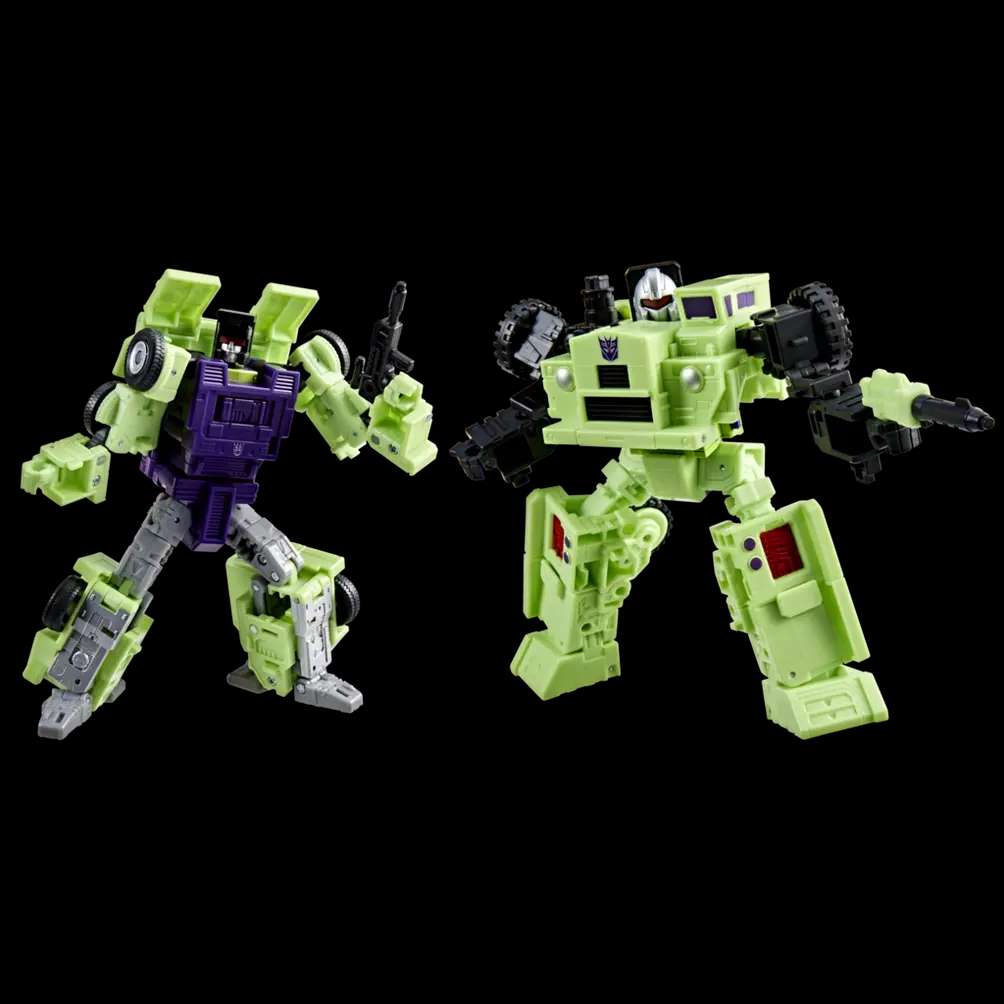 HASBRO - Transformers Studio Series Transformers The Movie Constructicons Long Haul And Hook Action Figures