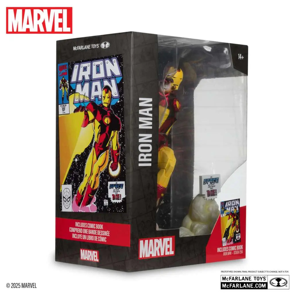 Mc FARLANE TOYS - Marvel Collection W.4 1:6 Ironman (iron Man #256) Figure