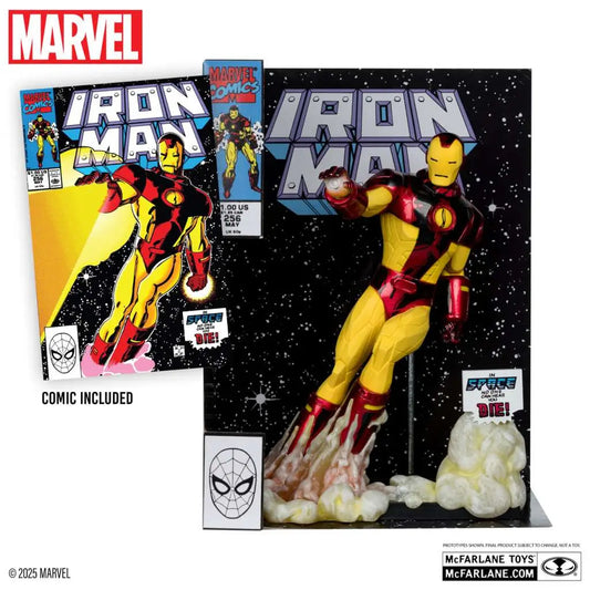 Mc FARLANE TOYS - Marvel Collection W.4 1:6 Ironman (iron Man #256) Figure