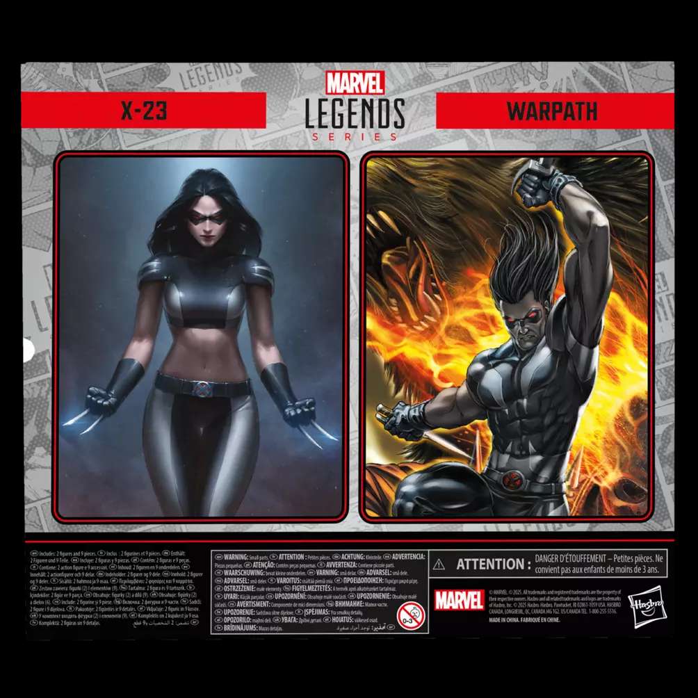 HASBRO - Marvel Legends X-Men X-Force X-23 And Warpath