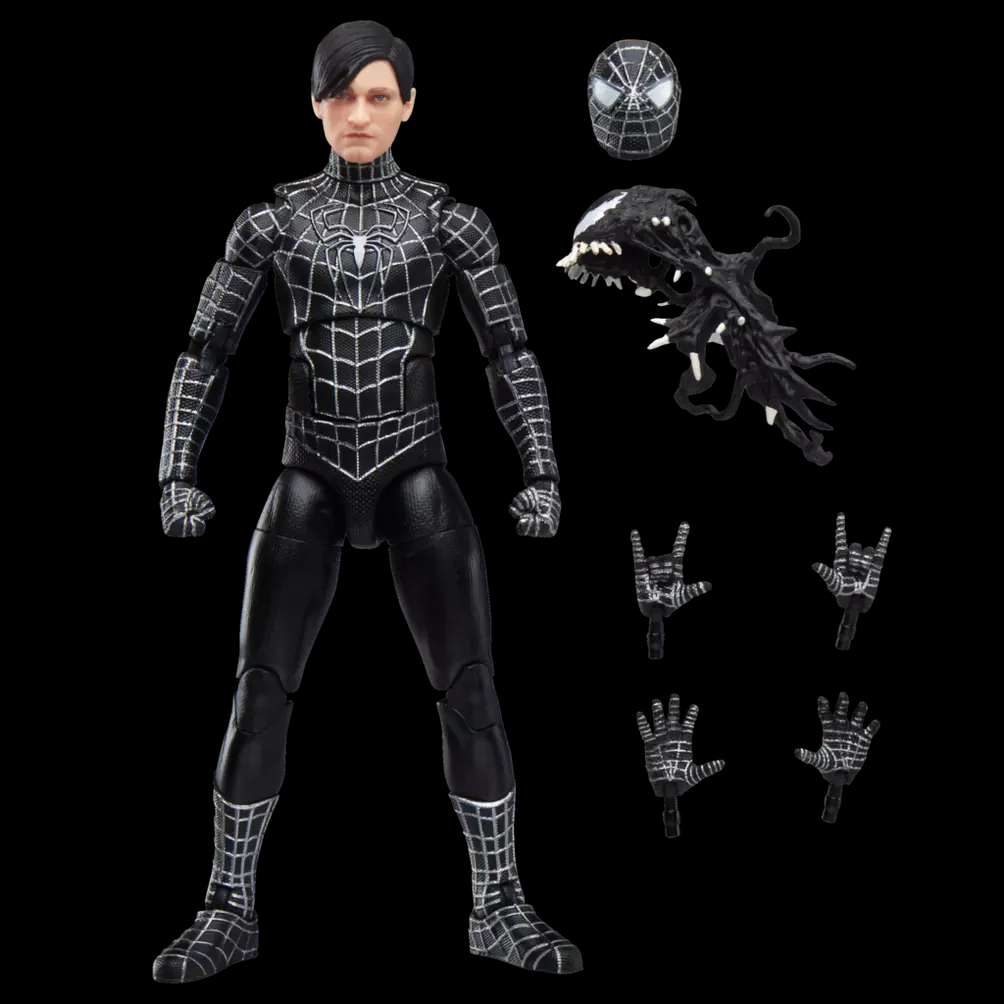 HASBRO - Marvel Legends Spider-Man 3 Black Suit Action Figure