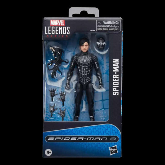 HASBRO - Marvel Legends Spider-Man 3 Black Suit Action Figure