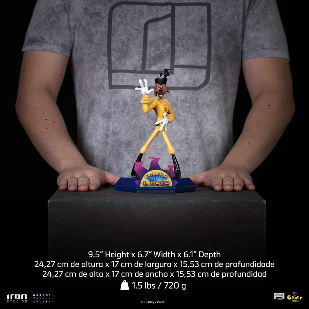 ITON STUDIOS - A Goofy Movie Powerline 1/10 Statue