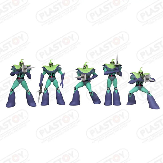 PLASTOY - Grendizer Vegan Soldiers Figure Set (5)