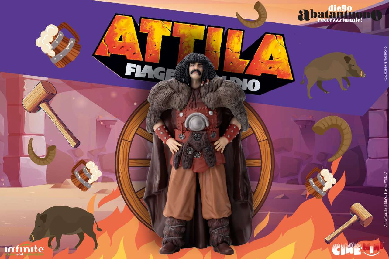 INFINITE STATUE - Diego Abatantuono Attila Il Flagello Di Dio Cine-Mini pvc