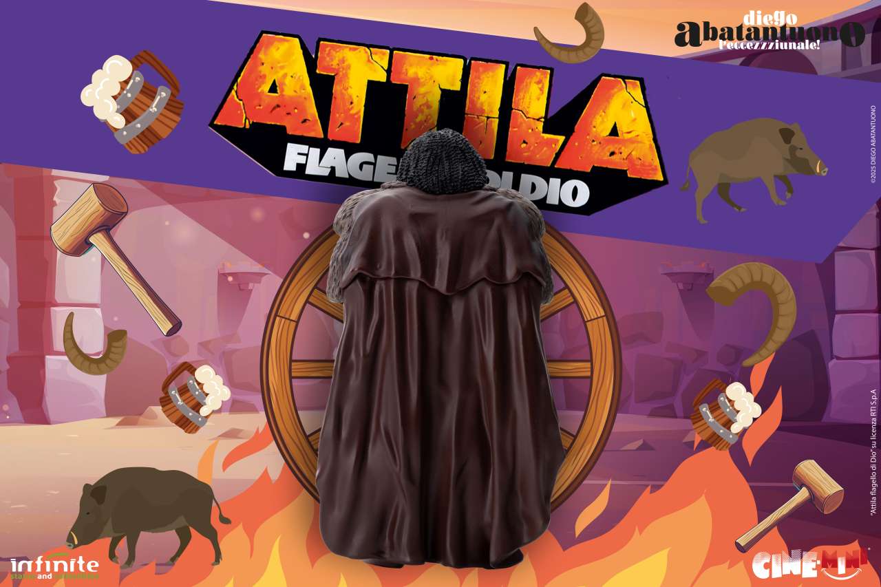 INFINITE STATUE - Diego Abatantuono Attila Il Flagello Di Dio Cine-Mini pvc