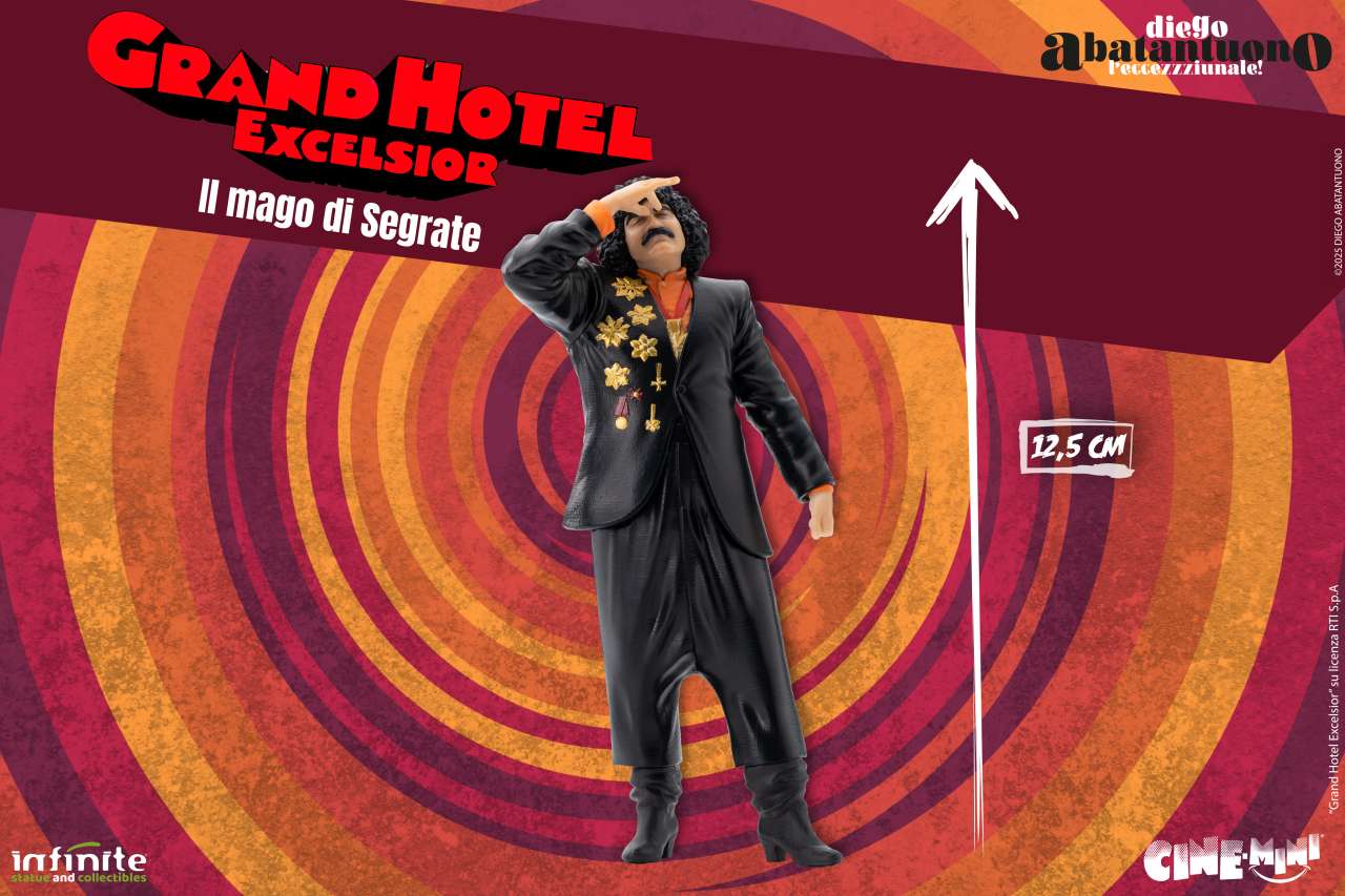 INFINITE STATUE - Diego Abatantuono "Il Mago Di Segrate" Cine-Mini Pvc