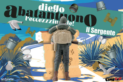 INFINITE STATUE - Diego abatantuono Sergente Lorusso Cine-Mini Pvc