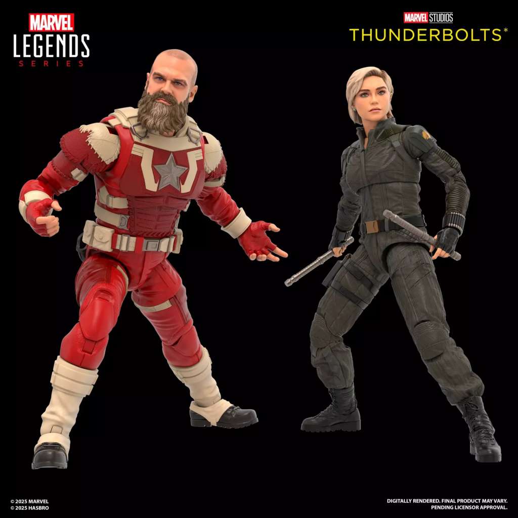 HASBRO - Marvel Legends Thunderbolts Yelena Belova And Red Guardian Action Figures