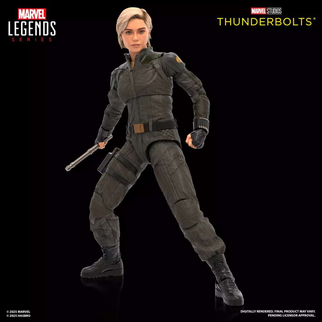 HASBRO - Marvel Legends Thunderbolts Yelena Belova And Red Guardian Action Figures