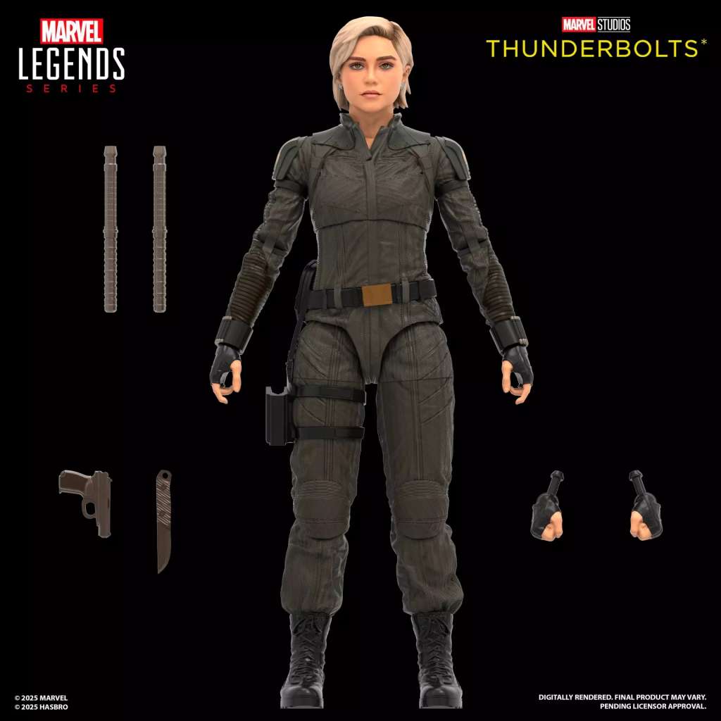 HASBRO - Marvel Legends Thunderbolts Yelena Belova And Red Guardian Action Figures