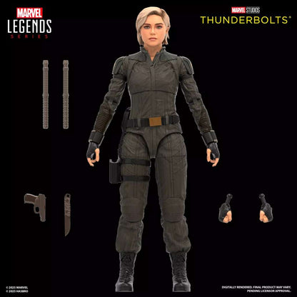 HASBRO - Marvel Legends Thunderbolts Yelena Belova And Red Guardian Action Figures