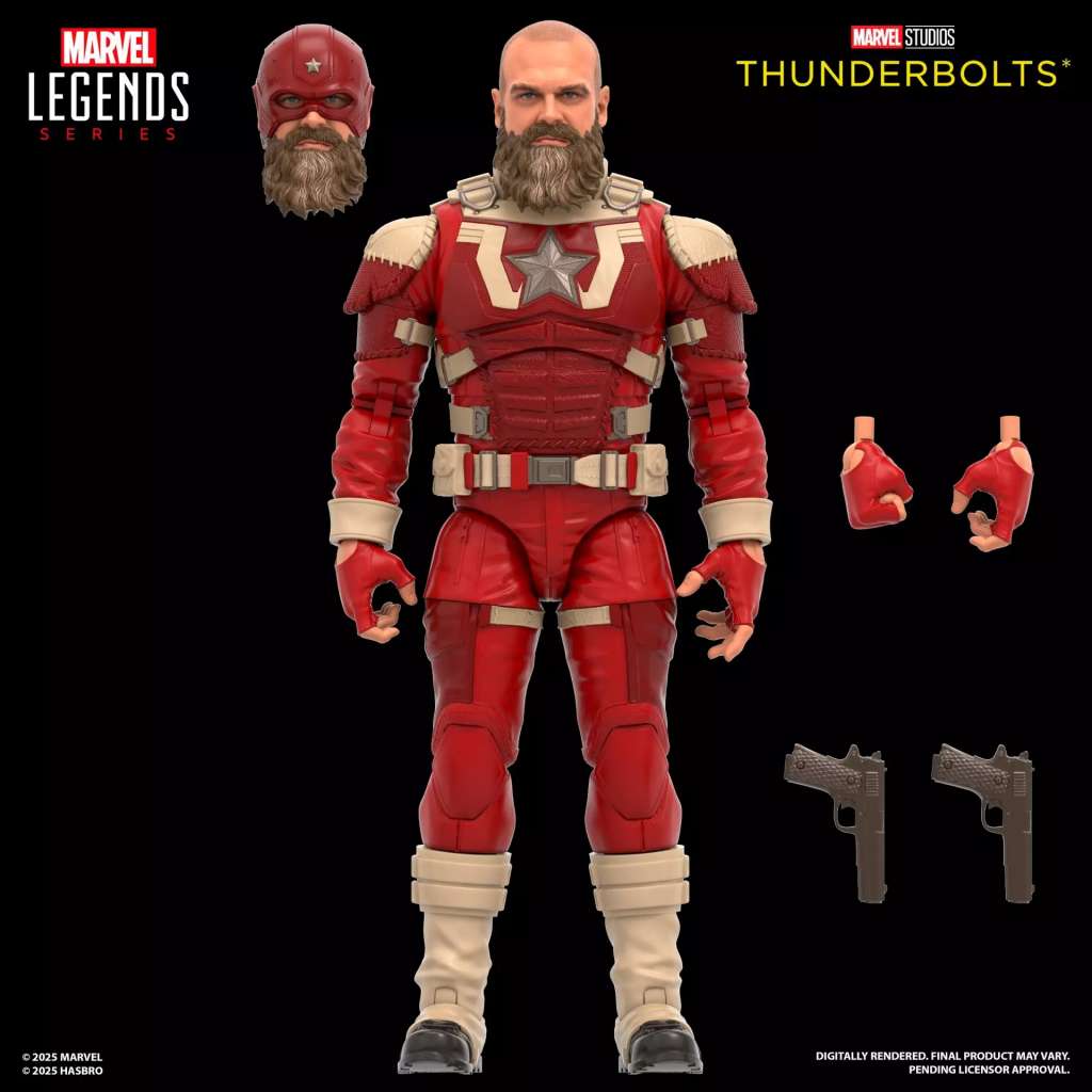 HASBRO - Marvel Legends Thunderbolts Yelena Belova And Red Guardian Action Figures