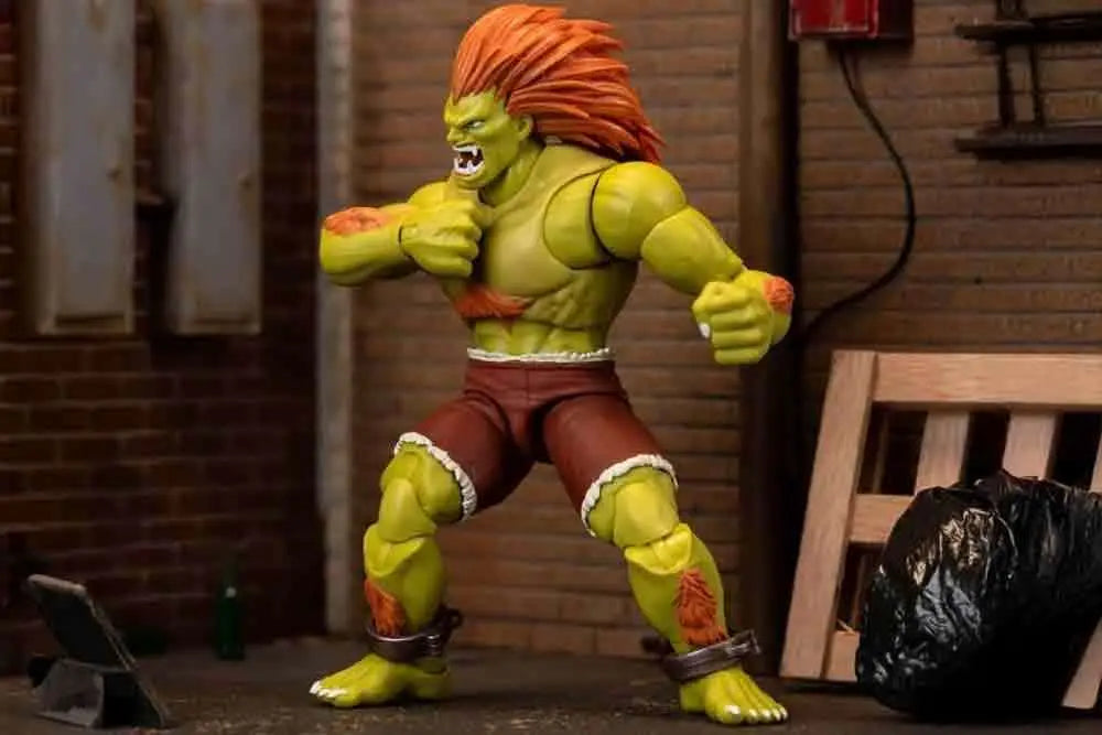 JADA TOYS - Street Fighter 2 Blanka 1/12 Deluxe Action Figure