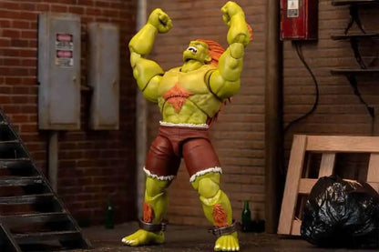 JADA TOYS - Street Fighter 2 Blanka 1/12 Deluxe Action Figure