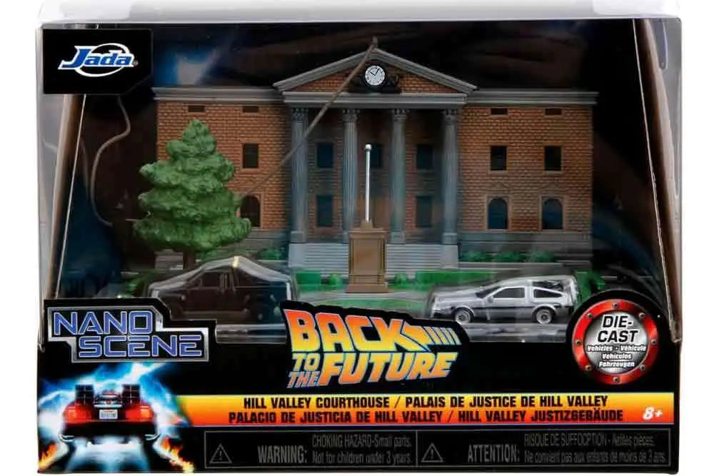 JADA TOYS - Back To The Future - Clock Tower Diorama Nano Scene