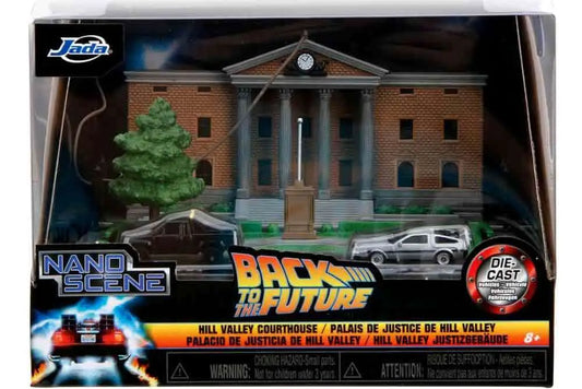 JADA TOYS - Back To The Future - Clock Tower Diorama Nano Scene