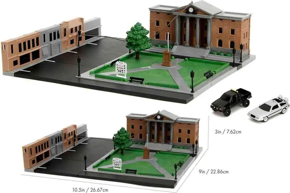 JADA TOYS - Back To The Future - Clock Tower Diorama Nano Scene