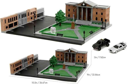 JADA TOYS - Back To The Future - Clock Tower Diorama Nano Scene