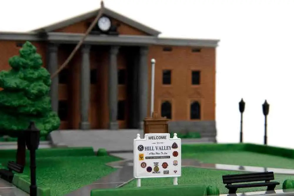 JADA TOYS - Back To The Future - Clock Tower Diorama Nano Scene