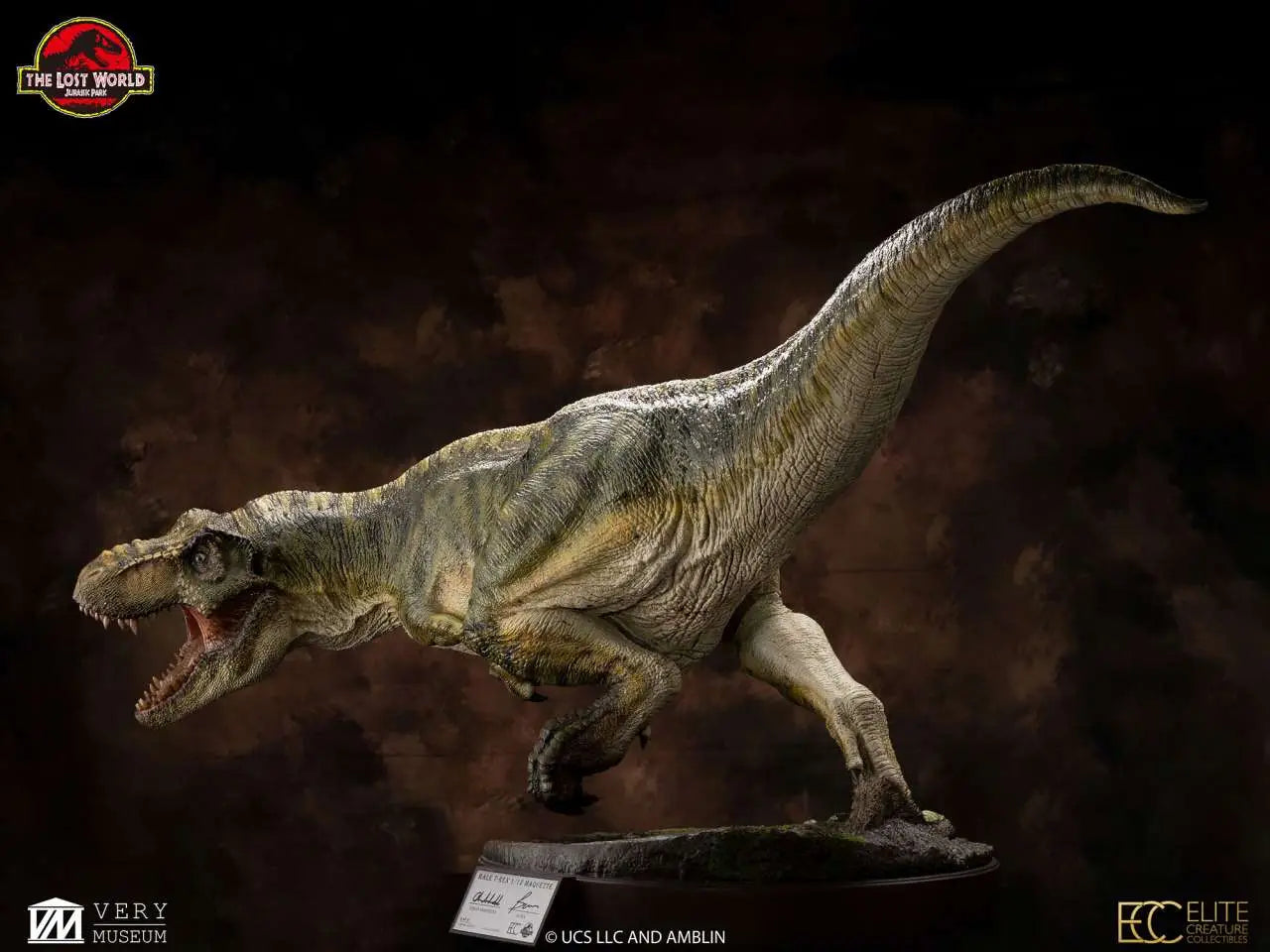 ECC - The Lost World Jurassic Park Tyrannosaur Buck 1/12 Scale Maquette
