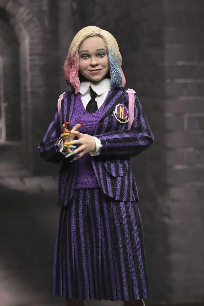 NECA - Wednesday Enid & Wednesday Nevrmore Uniform 2pack Clothed Af