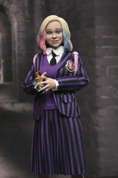 NECA - Wednesday Enid & Wednesday Nevrmore Uniform 2pack Clothed Af