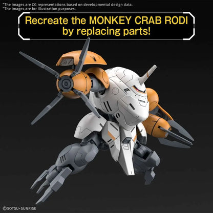 BANDAI - Hg Monkey Rodi / Monkey Crab Rodi 1/144 #046