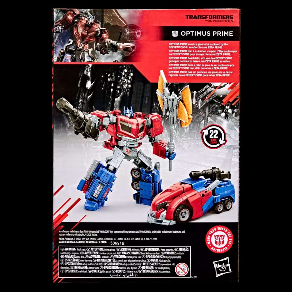 HASBRO - Transformers Studio Serie War For Cybertron Optimus Prime Action Figure