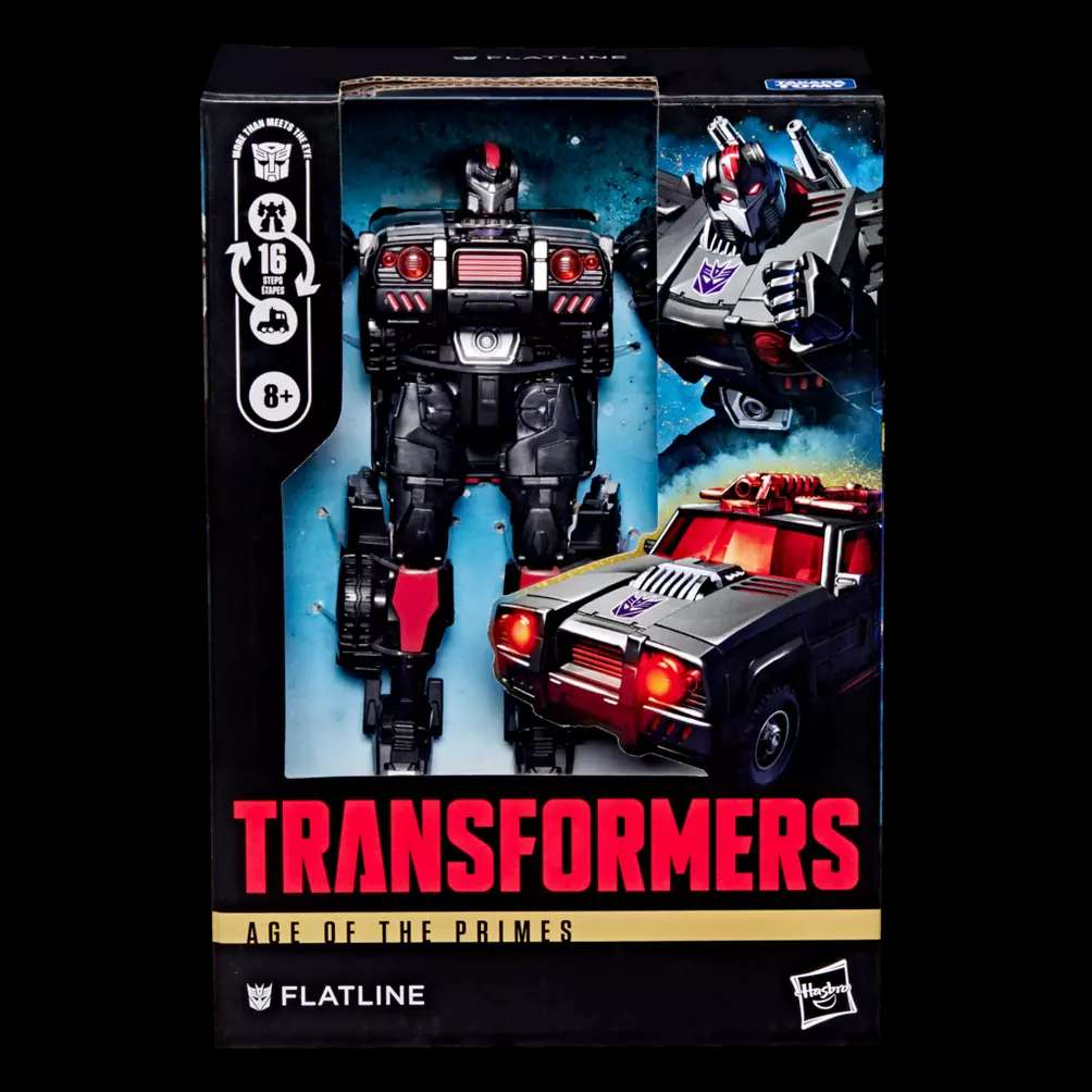 HASBRO - Transformers generation age of the primes flatline action figure