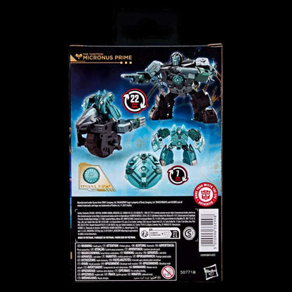 HASBRO - Transformers generation age of the primes micronus action figure