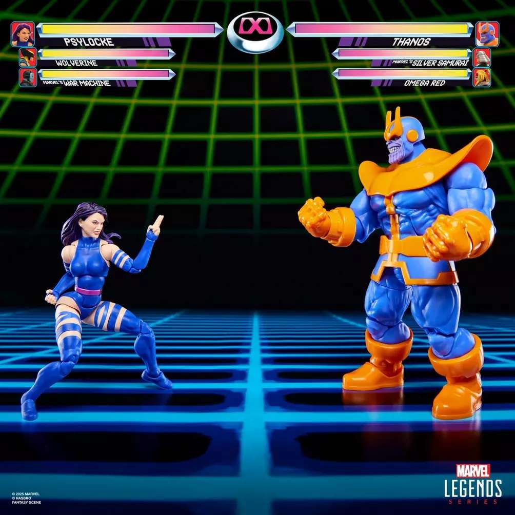 HASBRO -  Marvel Legends GamerverseMarvel legends gamerverse psylocke vs thanos action figuresAction Figures