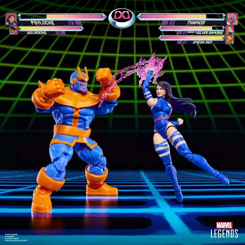 HASBRO -  Marvel Legends GamerverseMarvel legends gamerverse psylocke vs thanos action figuresAction Figures