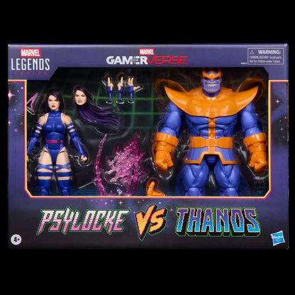HASBRO -  Marvel Legends GamerverseMarvel legends gamerverse psylocke vs thanos action figuresAction Figures