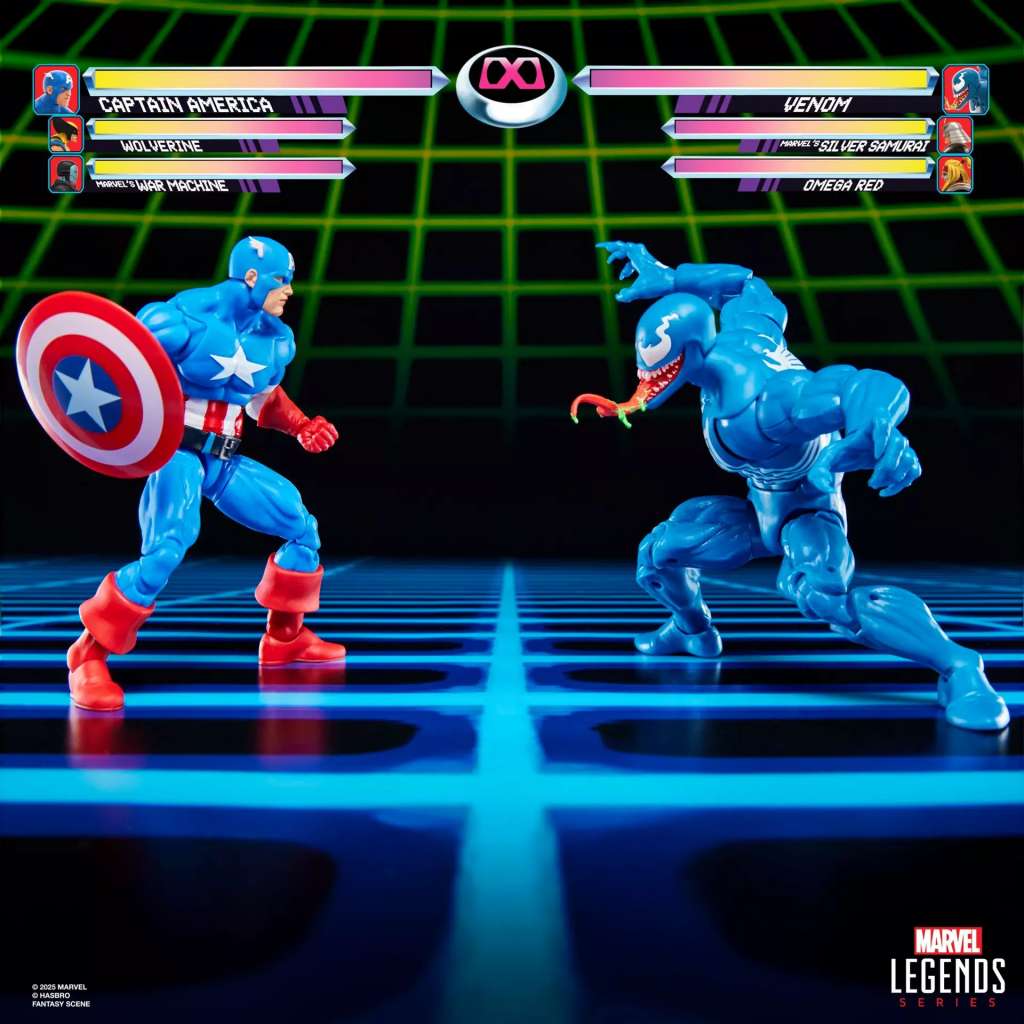 HASBRO - Marvel Legends Gamerverse Captain America Vs Venom Action Figures