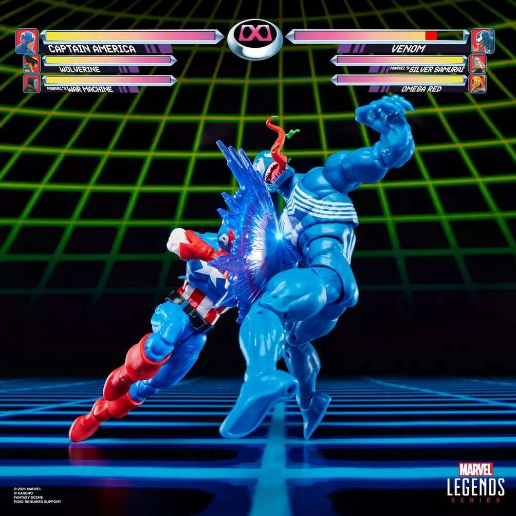 HASBRO - Marvel Legends Gamerverse Captain America Vs Venom Action Figures