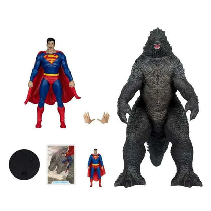 MC FARLANE TOYS - Dc Justice League Monsterverse Superman Vs Godzilla 2pk