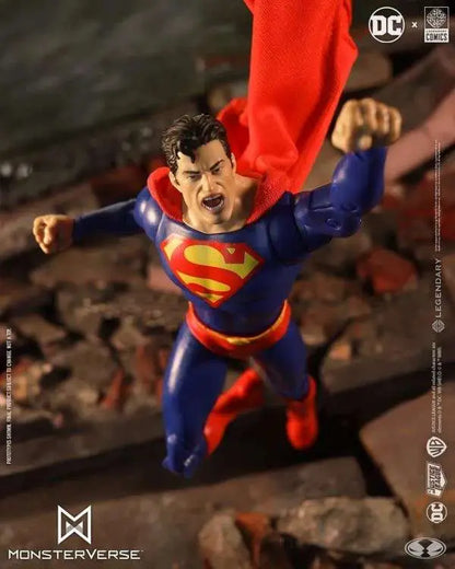 MC FARLANE TOYS - Dc Justice League Monsterverse Superman Vs Godzilla 2pk