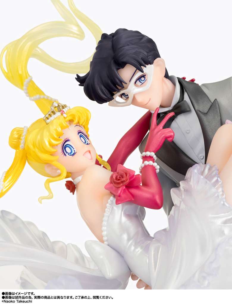 BANDAI - Sailor Moon Usagi ＆ Tuxedo Mask Moonlight Glow Ed Figuarts Zero Chouette