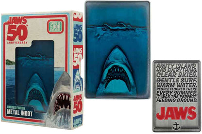 FANATTIK - Jaws 50th Anniversary Movie Poster Ingot