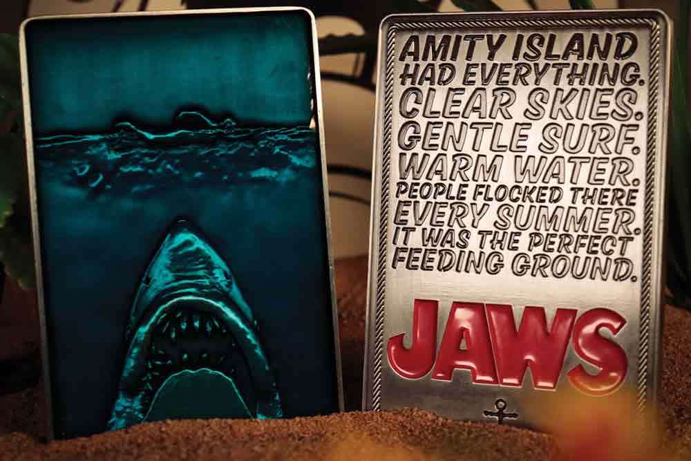 FANATTIK - Jaws 50th Anniversary Movie Poster Ingot
