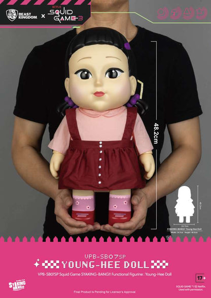 BEAST KINGDOM - Squid Game Netflix s3 Syaking Bang Young Hee Doll Functional Figure