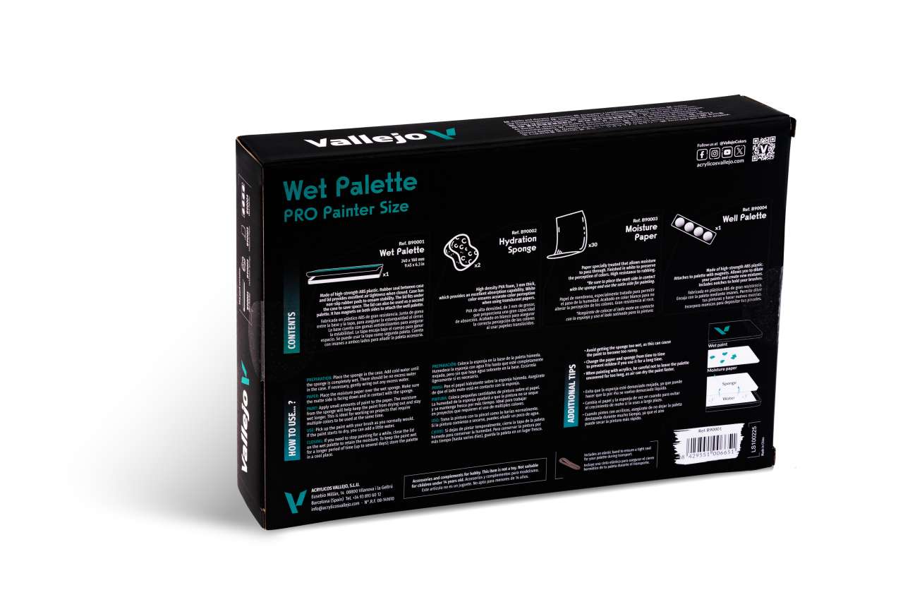 VALLEJO - Wet palette set b90001