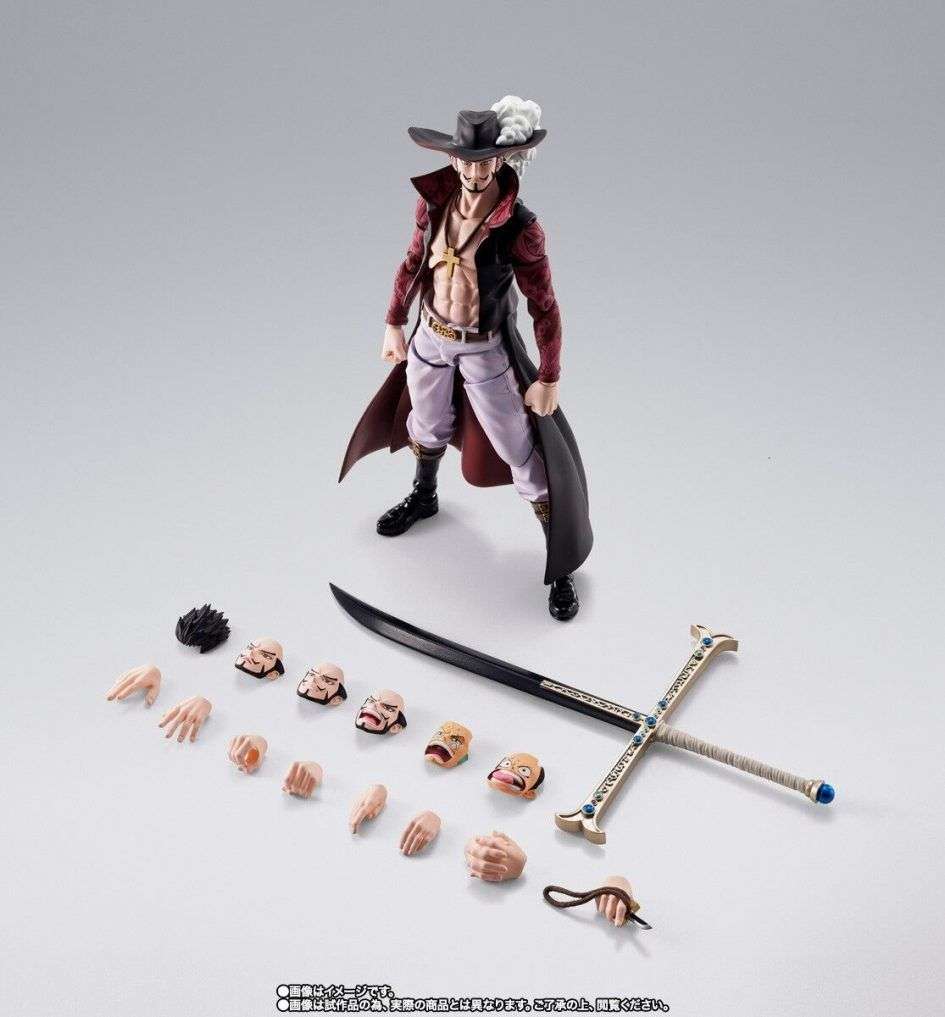 BANDAI - One Piece Dracule Mihawk Hawkeye Shf