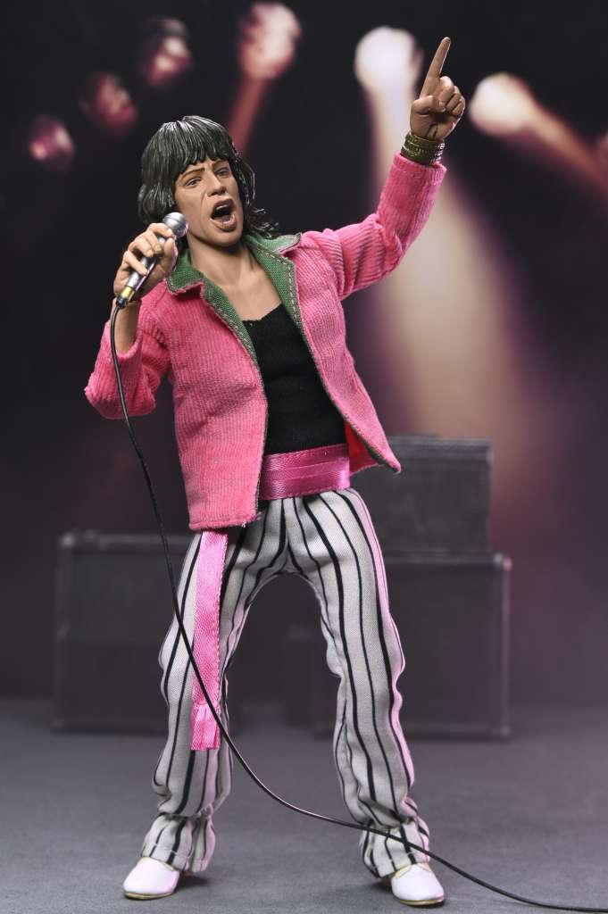 NECA - The Rolling Stones Mick Jagger 1975 Clothed Af