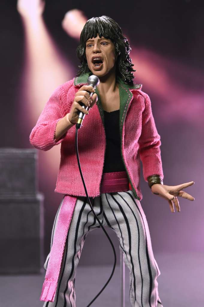 NECA - The Rolling Stones Mick Jagger 1975 Clothed Af