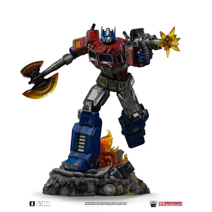 IRON STUDIOS - Transformers optimus prime demi art scale 1/20 statue